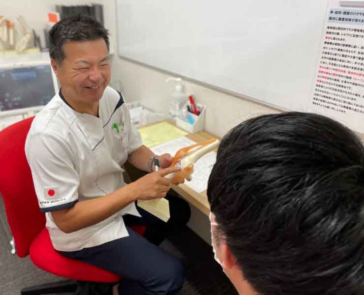 施術後も健康を維持できるプログラム